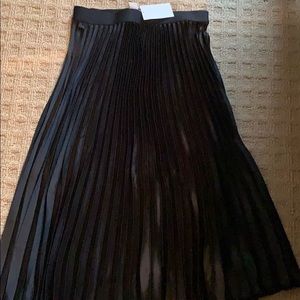 Black Knee Length Skirt